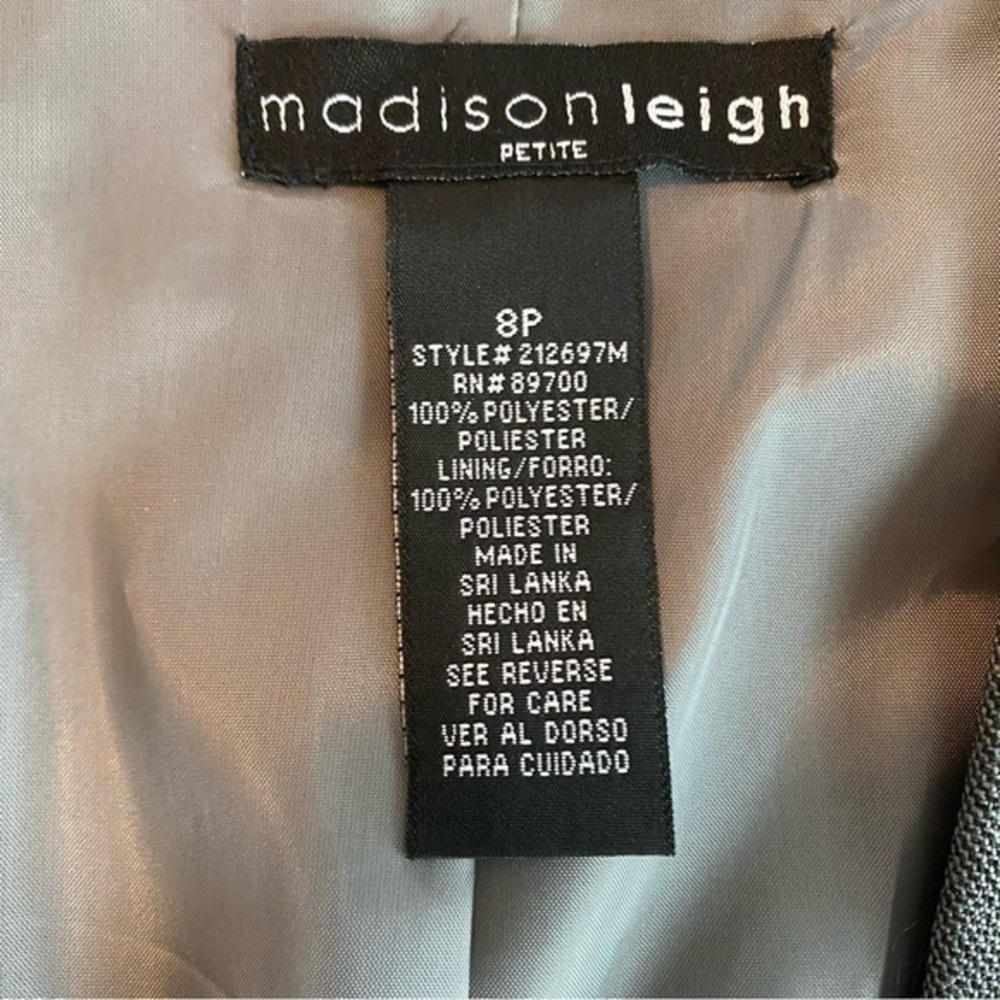Madison Leigh Sleeveless Dress with Cropped Jacket Sz 8P - Picture 9 of 9